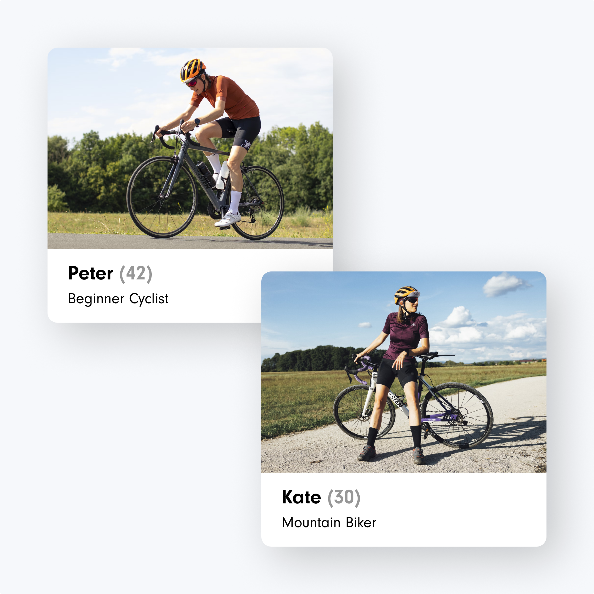 Cycling App Persony